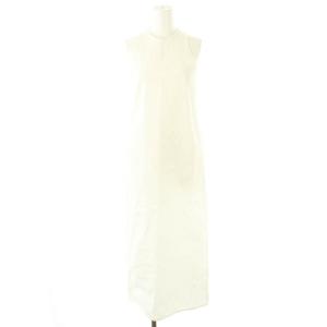 コットンピケ タンクトップドレス ワンピース 36 白 ホワイト /SS OS