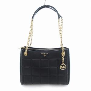 SUSAN トートバッグ チェーンショルダー キルティング 黒 ブラック /UO