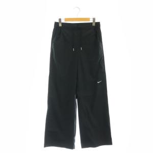 ウィメンズ ウーブン ハイウエスト パンツ M ブラック FB8285-010