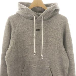 AMERICANA パーカー プルオーバー 長袖 グレー /AT OS