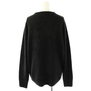 ATON GARMENT DYE CASHMERE ニット セーター カシミヤ 2 ブラック /DO OS