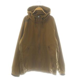 ストレッチパフォーマンスフードジャケット マウンテンパーカ 4L 茶 ブラウン /SS OS