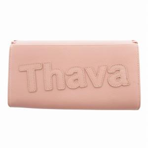 Samantha Thavasa 美品 サマタバお財布ショルダーバッグ ウォレット ポーチ レザー ピンク 503000539 /HO