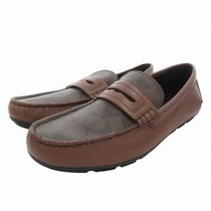 モット ドライバー シグネチャー ローファー シューズ 26cm 茶 ブラウン /FF