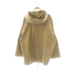 BLACK by moussy ミリタリーパーカー アノラック ブルゾン プルオーバー F カーキベージュ /ES OS