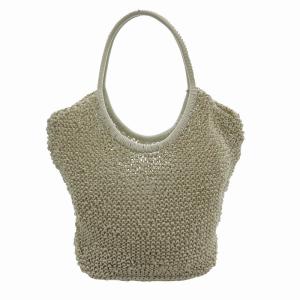 ワイヤーバッグ トート ビジュー 白 ホワイト /JS