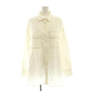 23SS パールボタンバリエーションシャツ ブラウス 2 白 ホワイト /SS OS