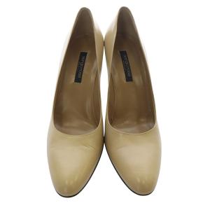 Sergio Rossi パンプス ピンヒール レザー 38.5 べージュ /SR21