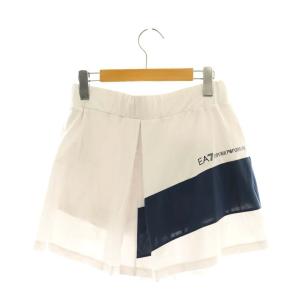 EMPORIO ARMANI イーエーセブン EA7 ミニスカート テニスウェア M 白 ホワイト /SS OS SH