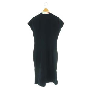 EMPORIO ARMANI イーエーセブン EA7 3LTA57 コットン ワンピース ロング 半袖 M ネイビー /ES OS SH