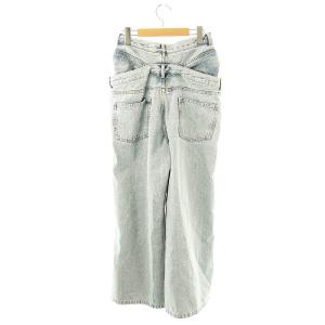 THE TOE LEXINGTON DOUBLE BELT DENIMPANTS 【公式通販】