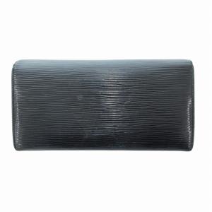 LOUIS VUITTON エピ ポシェット ポルトモネクレディ 長財布 ウォレット レザー LVロゴ 黒 ブラック M63592