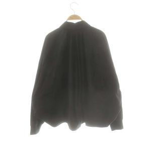 ENFOLD C/Siタイプライターバルーンブルゾン ジャケット 38 M 黒 ブラック /SY OS