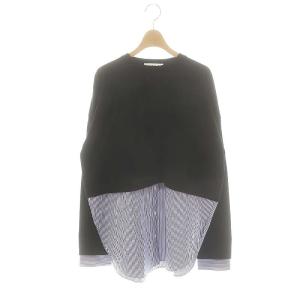 24AW SHIRT LAYERD LONG-SLEEVES Tシャツ カットソー ストライプ チュニック