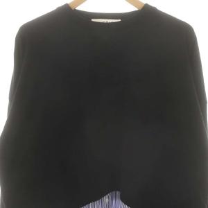 ENFOLD 24AW SHIRT LAYERD LONG-SLEEVES Tシャツ カットソー ストライプ チュニック