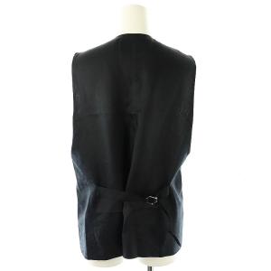 Lisiere L'Appartement 25SS Leopard Vest ジレ レオパード柄 紺 ネイビー /SY OS