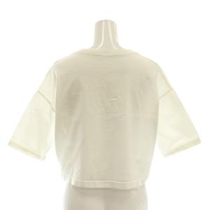 OBLI ワンポイント 半袖Tシャツ 短丈 F 白 ホワイト /SS OS