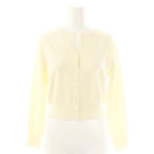 WAVE CARRENT CARDIGAN カーディガン ニット セーター S オフホワイト /SS OS