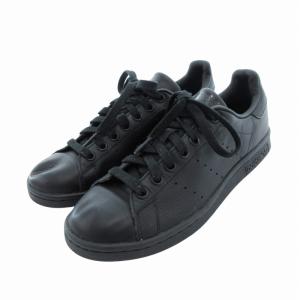 adidas スタンスミス Stan Smith スニーカー シューズ ローカット US6 24.0cm 黒 ブラック