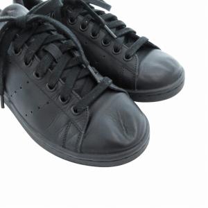 adidas スタンスミス Stan Smith スニーカー シューズ ローカット US6 24.0cm 黒 ブラック