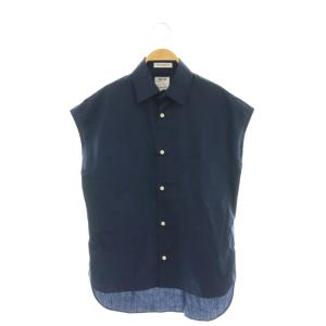 SLEEVELESS J.BRADLEY SHIRT シャツ ブラウス ノースリーブ 00 紺 ネイビー
