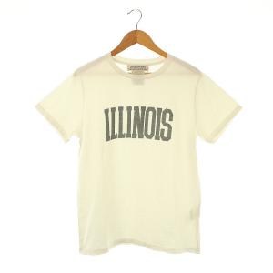 24SS ILLINOIS Tシャツ カットソー 半袖 L オフホワイト /DF OS