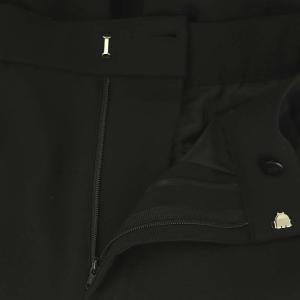 Plage 23AW beautiful スラックス セミワイドパンツ ストレート 36 ブラック /ES OS