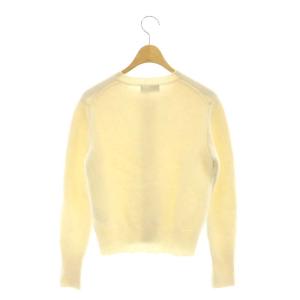 SLOBE IENA 24AW echecs クルーネックカーディガン ニット セーター F ナチュラル /SS OS