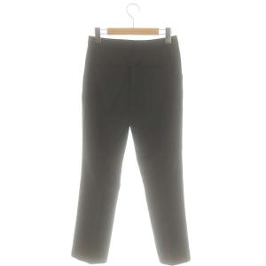 SLOBE IENA スティックパンツ テーパード 38 黒 ブラック /SS OS