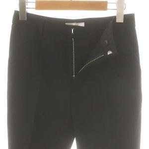 SLOBE IENA スティックパンツ テーパード 38 黒 ブラック /SS OS