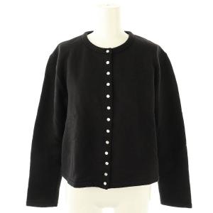 CARDIGAN カーディガンプレッション 長袖 1 ブラック M001 /HK OS