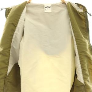 45rpm 厚ナイロンの908テントフーディー ジャケット カーキ