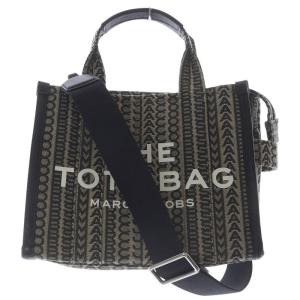 ザ モノグラム ジャカード トートバッグ スモール 2way ブラウン ブラック