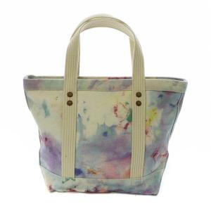 POLO RALPH LAUREN ロゴ刺繍 キャンバストートバッグ 水色 ピンク /RI OS