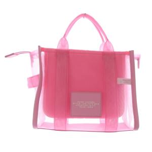 MARC JACOBS THE MESH TOTE BAG スモール バッグ ハンドバッグ ロゴ ピンク 2S4HTT035H03