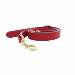 美品 ショルダーストラップ レザー 赤 レッド /HO