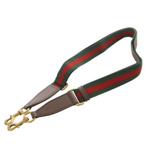 GUCCI シェリーライン ショルダーストラップ 緑 グリーン 赤 レッド /SR14 OH