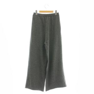 Whim Gazette WhimGazette カシミヤニットパンツ F グレー /SY OS