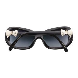 CHANEL ココマーク リボン サングラス 5817 135 黒 ブラック 5170-A /SR34 OH