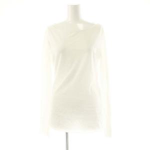 cotton cut&sew boat neck pullover Tシャツ カットソー 長袖 無地 2