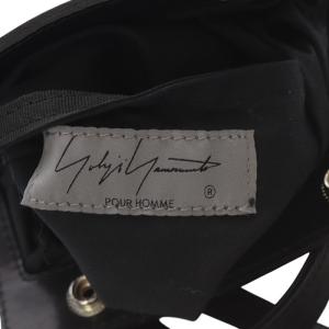 Yohji Yamamoto 2way MEDICINE BAG レザー ブラック