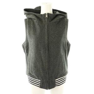 ウールフーディベスト 38 M グレー /SY OS