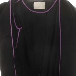 MYLAN Bell Sleeve Trench Coat F ネイビー