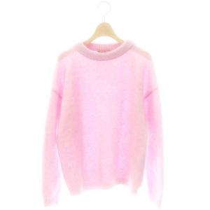モヘヤ混ニット セーター 長袖 XXS ピンク /DO OS