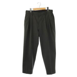 23SS Quick dry リネンライクテーパードパンツ スラックス 2 グレー 133240005
