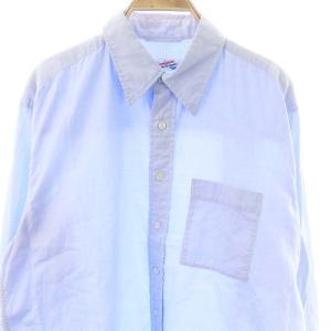 Spick&Span 24AW オックススタンダードシャツ 長袖 ライトブルー /DF OS