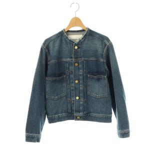 リメイクタックデニムブルゾン Ｇジャン 36 青 ブルー /CX OS