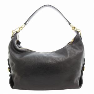 COACH 18633 マディソン ハンドバッグ ショルダー 2WAY 斜め掛け ロゴ レザー 黒 ブラック /GV