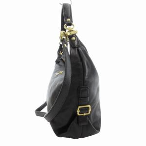 COACH 18633 マディソン ハンドバッグ ショルダー 2WAY 斜め掛け ロゴ レザー 黒 ブラック /GV