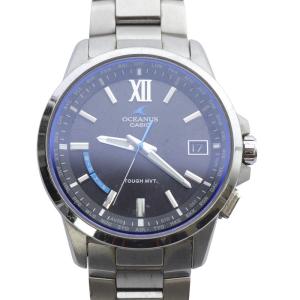OCEANUS 電波ソーラー 腕時計 3針 シルバー色 OCW-T150 /SR27